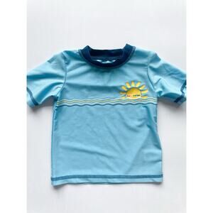 Toddler Boys Cocomelon Short Sleeve Rash Guard Size 18 months